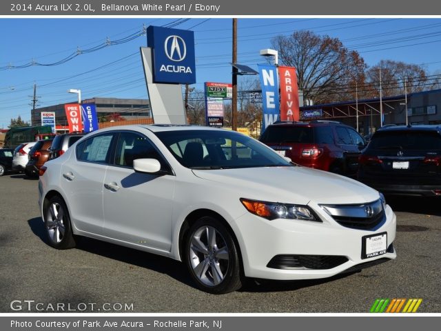 2014 Acura ILX 2.0L in Bellanova White Pearl