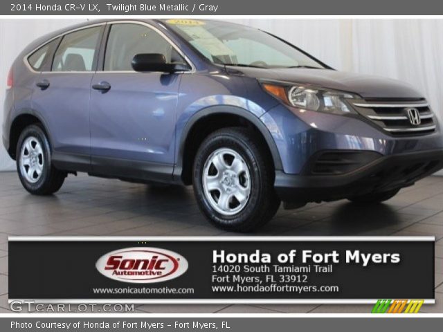 2014 Honda CR-V LX in Twilight Blue Metallic