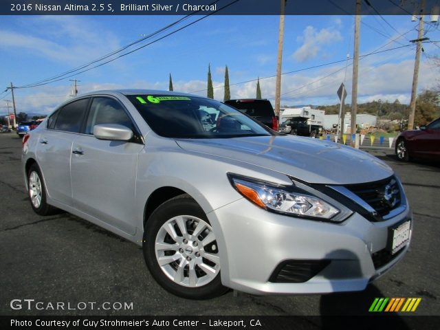 2016 Nissan Altima 2.5 S in Brilliant Silver