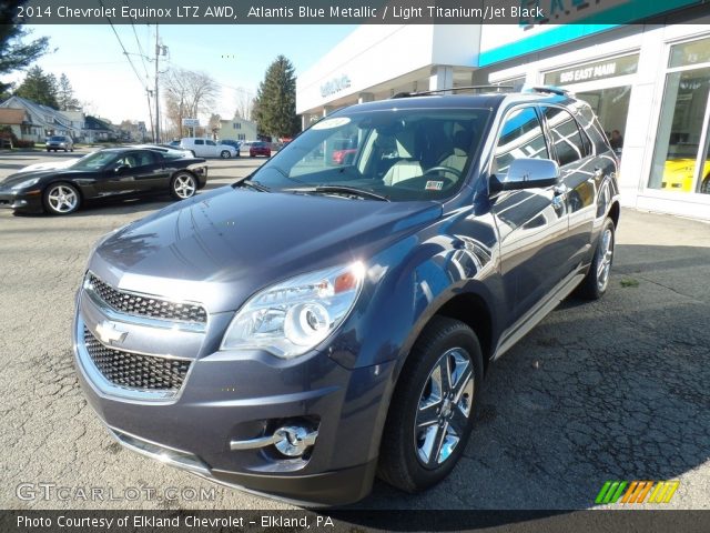 2014 Chevrolet Equinox LTZ AWD in Atlantis Blue Metallic
