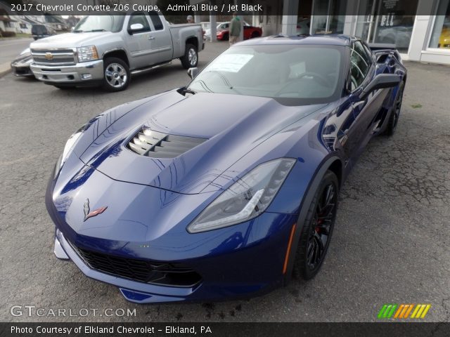 2017 Chevrolet Corvette Z06 Coupe in Admiral Blue