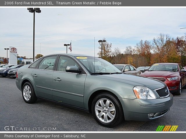 2006 Ford Five Hundred SEL in Titanium Green Metallic