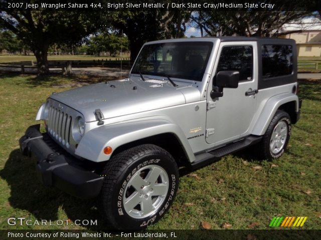 2007 Jeep Wrangler Sahara 4x4 in Bright Silver Metallic