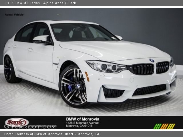 2017 BMW M3 Sedan in Alpine White