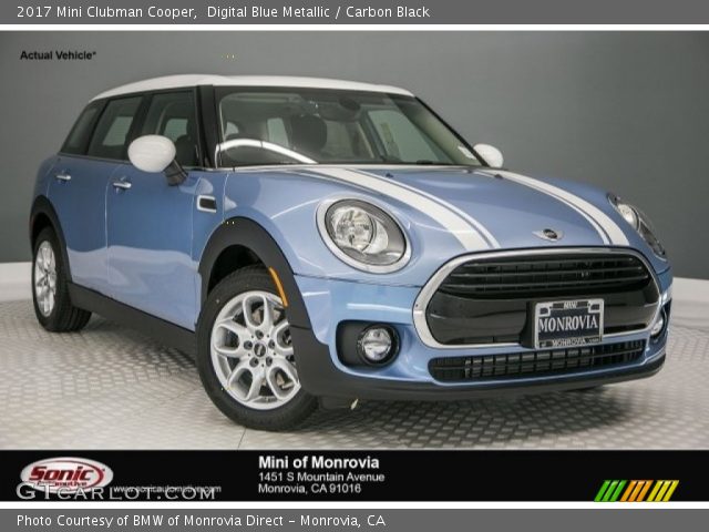2017 Mini Clubman Cooper in Digital Blue Metallic