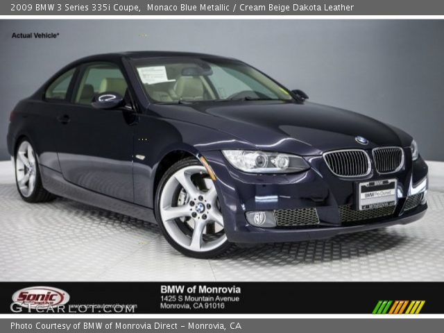 2009 BMW 3 Series 335i Coupe in Monaco Blue Metallic