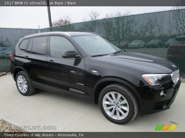 2017 BMW X3 xDrive28i in Jet Black