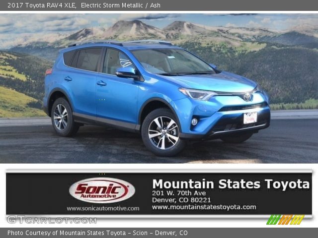 2017 Toyota RAV4 XLE in Electric Storm Metallic