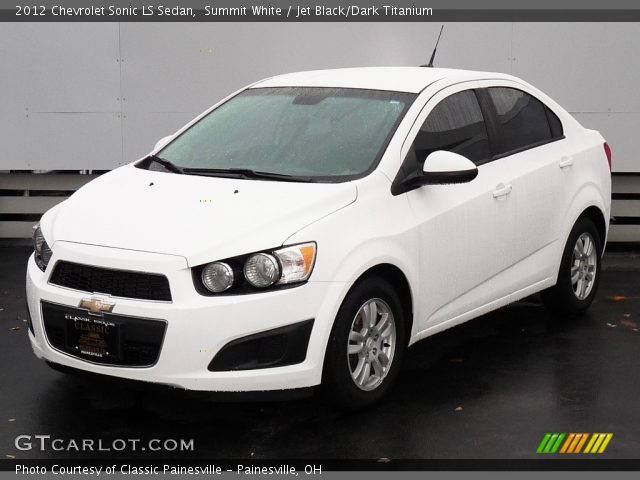 2012 Chevrolet Sonic LS Sedan in Summit White