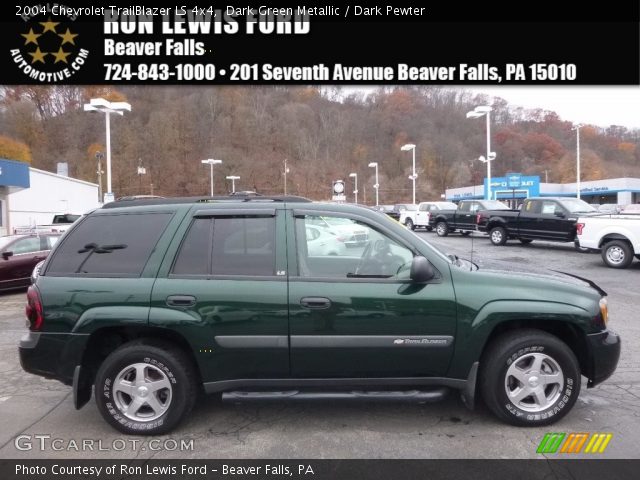 2004 Chevrolet TrailBlazer LS 4x4 in Dark Green Metallic