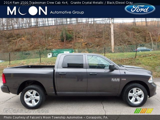 2014 Ram 1500 Tradesman Crew Cab 4x4 in Granite Crystal Metallic