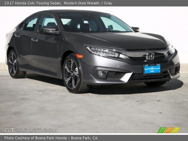 2017 Honda Civic Touring Sedan in Modern Steel Metallic