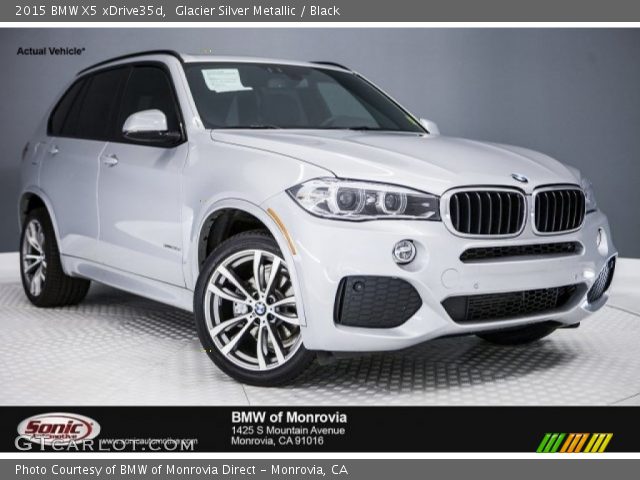 2015 BMW X5 xDrive35d in Glacier Silver Metallic