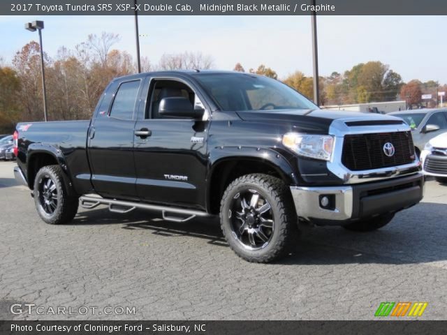 2017 Toyota Tundra SR5 XSP-X Double Cab in Midnight Black Metallic