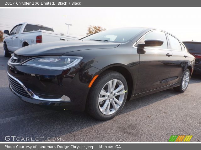 2017 Chrysler 200 Limited in Black