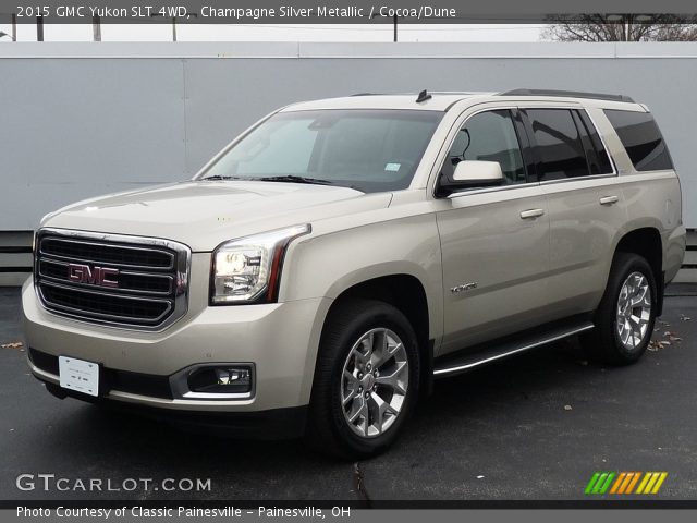 2015 GMC Yukon SLT 4WD in Champagne Silver Metallic