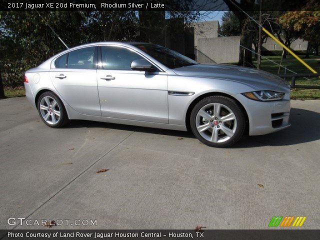2017 Jaguar XE 20d Premium in Rhodium Silver
