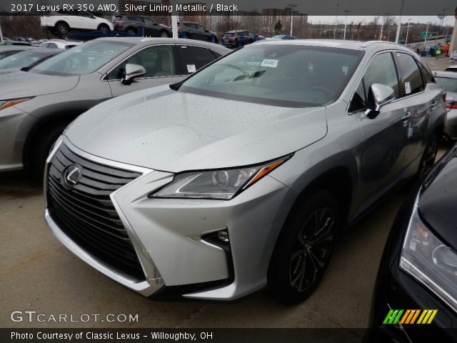 2017 Lexus RX 350 AWD in Silver Lining Metallic
