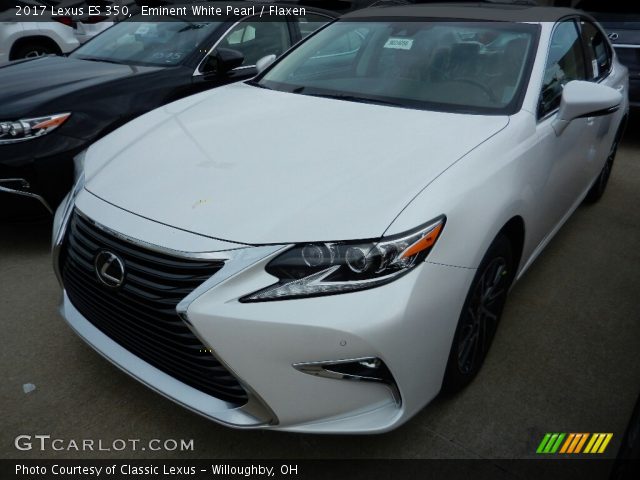 2017 Lexus ES 350 in Eminent White Pearl