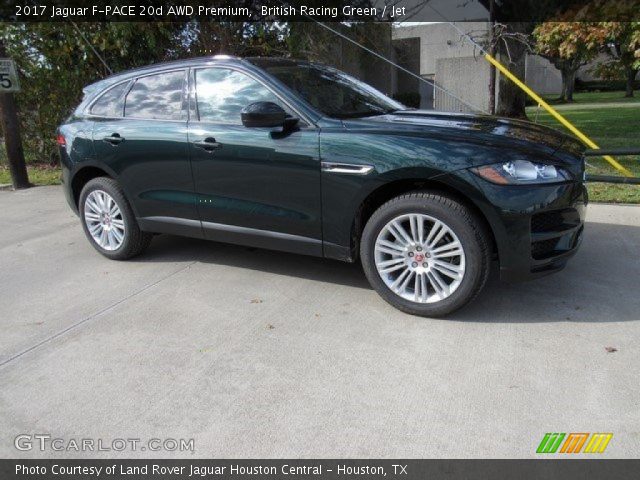 2017 Jaguar F-PACE 20d AWD Premium in British Racing Green