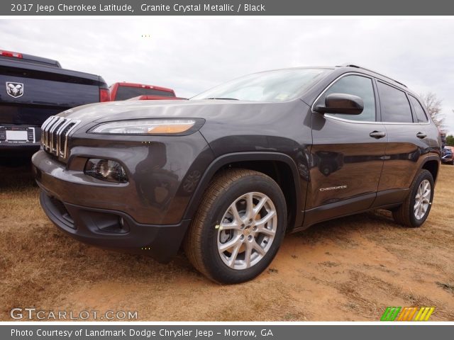 2017 Jeep Cherokee Latitude in Granite Crystal Metallic