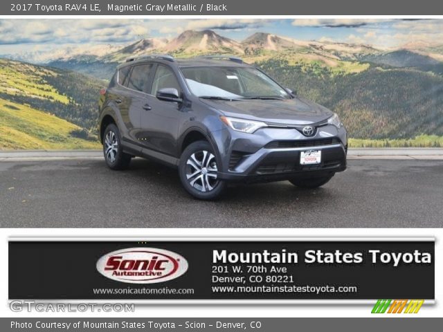 2017 Toyota RAV4 LE in Magnetic Gray Metallic