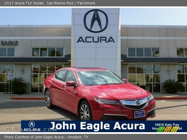 2017 Acura TLX Sedan in San Marino Red