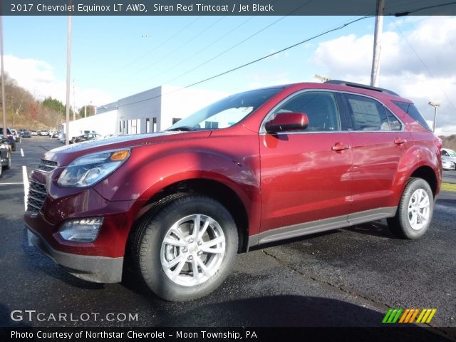 2017 Chevrolet Equinox LT AWD in Siren Red Tintcoat