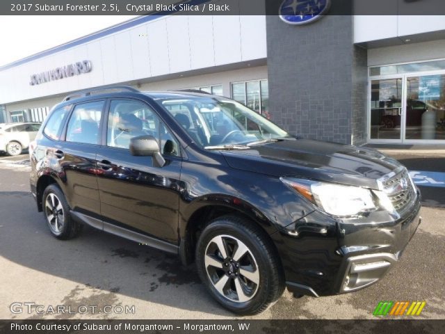 2017 Subaru Forester 2.5i in Crystal Black Silica