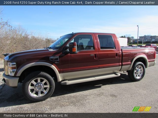 2008 Ford F250 Super Duty King Ranch Crew Cab 4x4 in Dark Copper Metallic