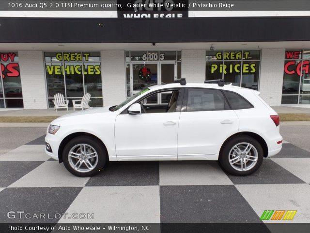 2016 Audi Q5 2.0 TFSI Premium quattro in Glacier White Metallic