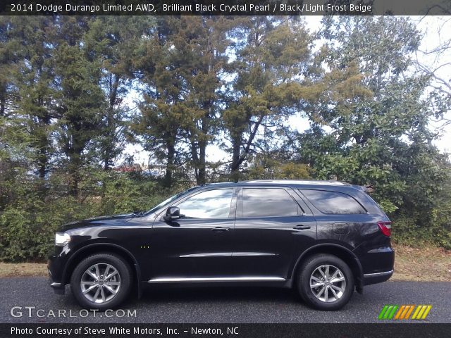 2014 Dodge Durango Limited AWD in Brilliant Black Crystal Pearl