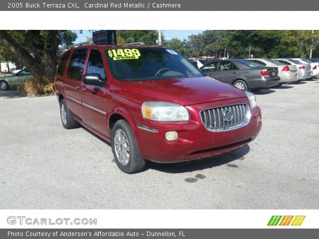 2005 Buick Terraza CXL in Cardinal Red Metallic