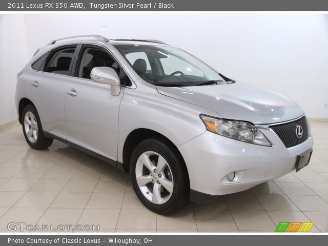 2011 Lexus RX 350 AWD in Tungsten Silver Pearl