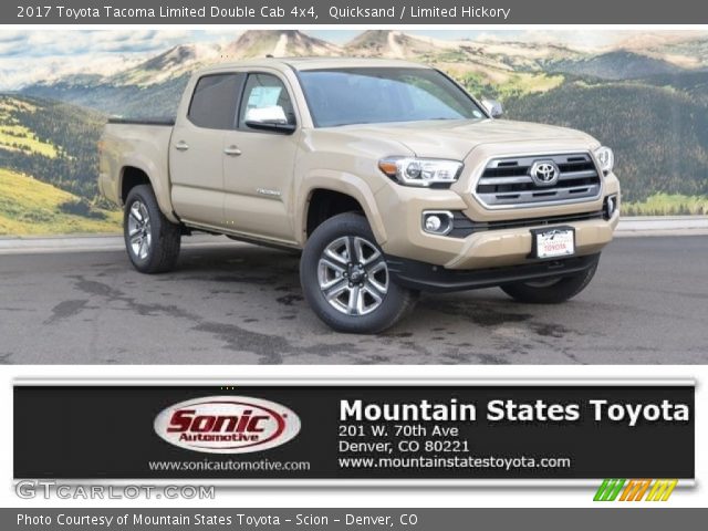 2017 Toyota Tacoma Limited Double Cab 4x4 in Quicksand