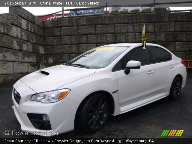 2016 Subaru WRX  in Crystal White Pearl