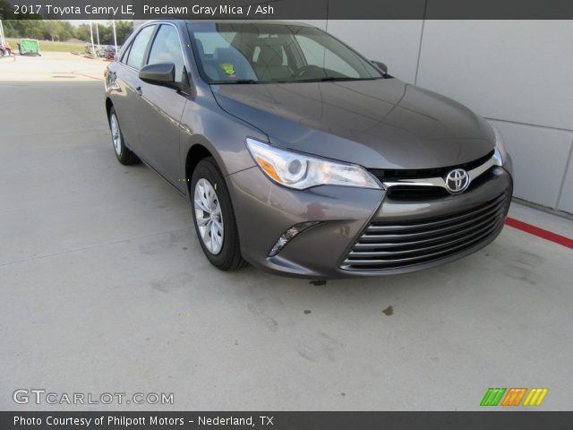 2017 Toyota Camry LE in Predawn Gray Mica