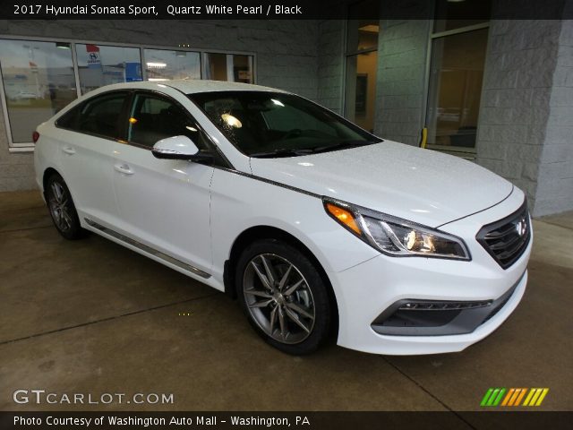 2017 Hyundai Sonata Sport in Quartz White Pearl