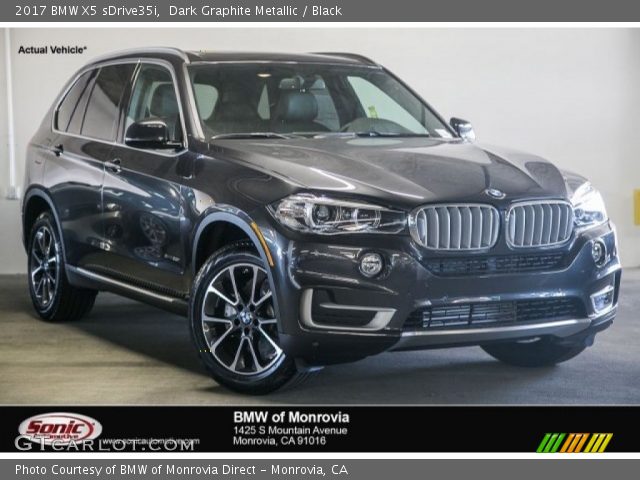 2017 BMW X5 sDrive35i in Dark Graphite Metallic