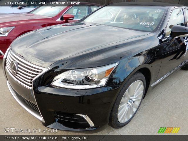 2017 Lexus LS 460 AWD in Obsidian