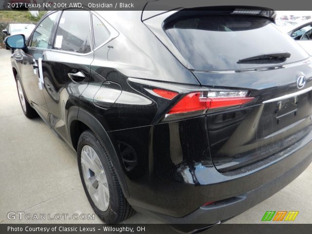 2017 Lexus NX 200t AWD in Obsidian