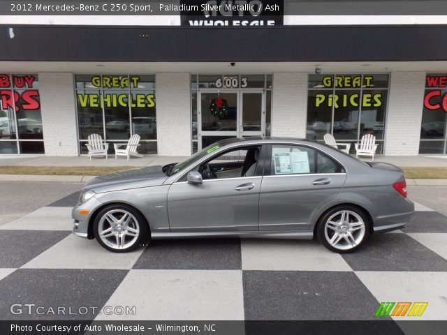 2012 Mercedes-Benz C 250 Sport in Palladium Silver Metallic