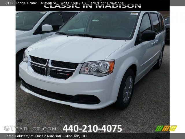 2017 Dodge Grand Caravan SE in White Knuckle