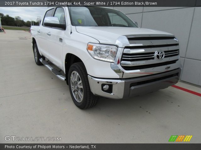 2017 Toyota Tundra 1794 CrewMax 4x4 in Super White