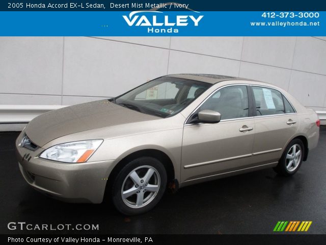 2005 Honda Accord EX-L Sedan in Desert Mist Metallic
