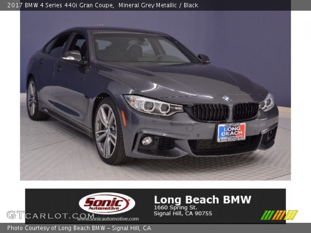 2017 BMW 4 Series 440i Gran Coupe in Mineral Grey Metallic