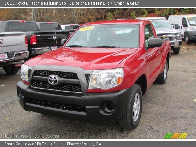 2011 Toyota Tacoma Regular Cab in Barcelona Red Metallic