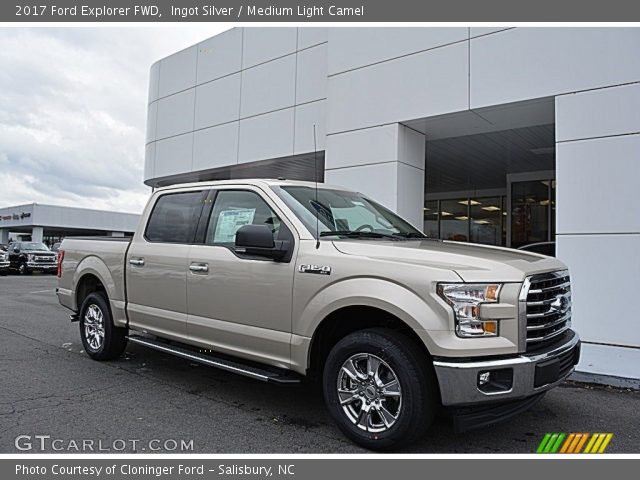 2017 Ford Explorer FWD in Ingot Silver