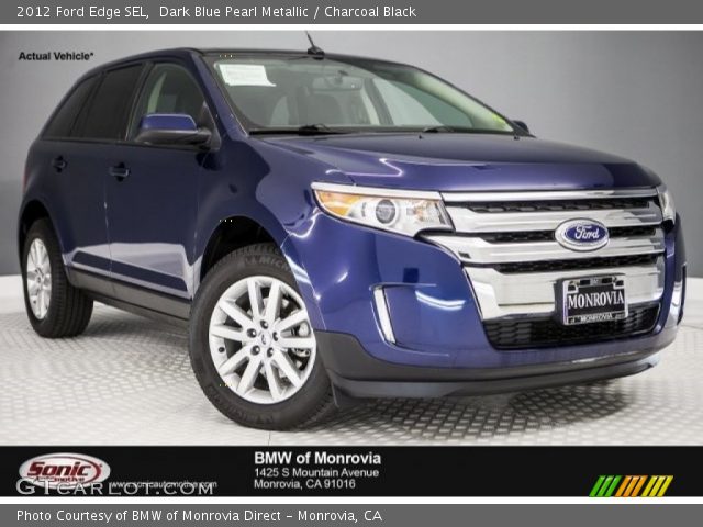 2012 Ford Edge SEL in Dark Blue Pearl Metallic