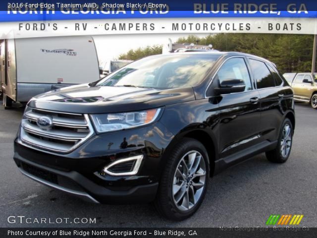 2016 Ford Edge Titanium AWD in Shadow Black